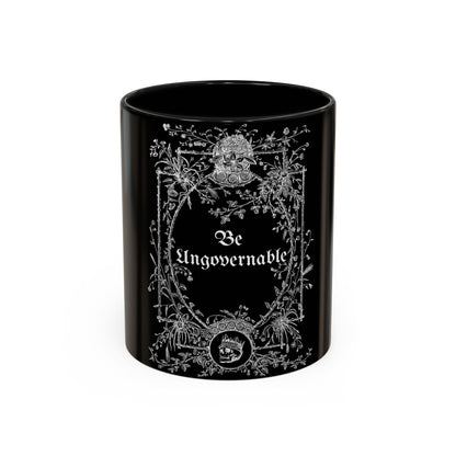 Be Ungovernable Accent Coffee Mug - 11/15oz Black