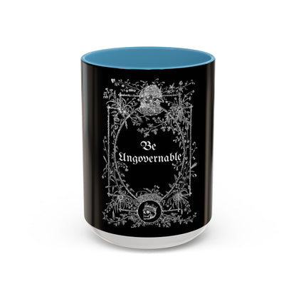 Be Ungovernable Accent Coffee Mug - 11/15oz Black