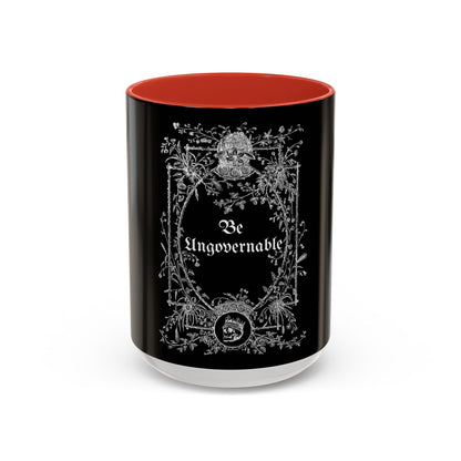 Be Ungovernable Accent Coffee Mug - 11/15oz Black