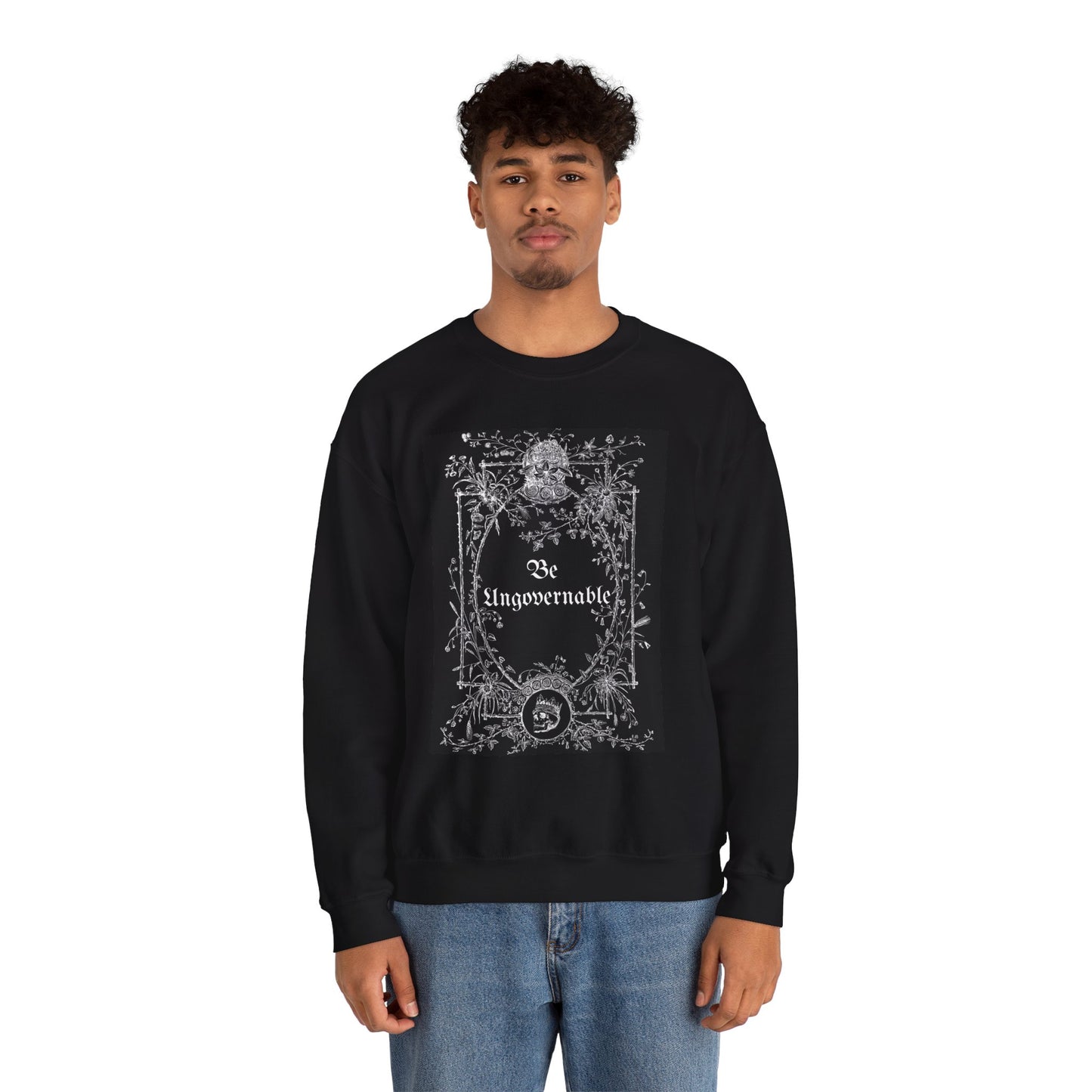 Be Ungovernable Unisex Crewneck Sweatshirt - Trendy Casual Wear for All Occasions