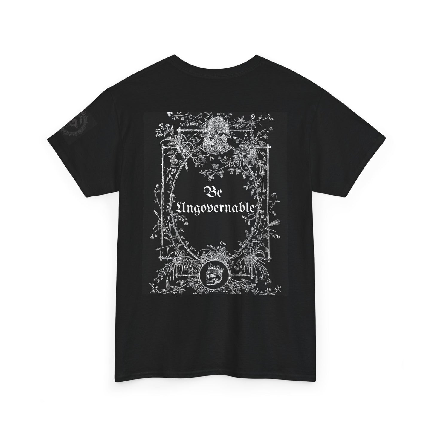 Be Ungovernable Unisex Heavy Cotton Tee - Statement Graphic Tee for Free Spirits